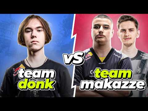 Видео: DONK против MAKAZZE на FACEIT с руководством по утилитам, видом от нескольких точек зрения и голо...
