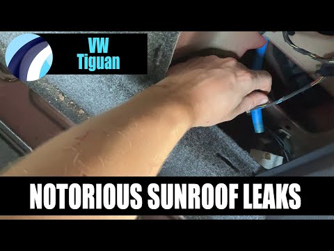 Видео: Течь люка VW Tiguan