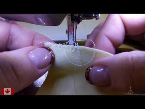 Видео: Характеристики лапки: оверлочная лапка Bernina № 2