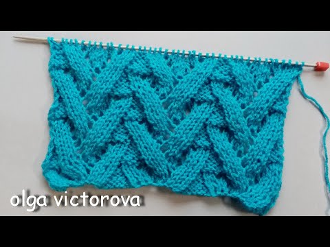Видео: ВЫРАЗИТЕЛЬНЫЙ ЭФФЕКТНЫЙ АЖУРНЫЙ УЗОР 786 Узоры спицами