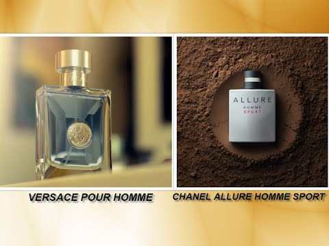 Видео: CHANEL ALLURE HOMME SPORT vs VERSACE POUR HOMME ///  обзор и сравнение легендарных ароматов ///