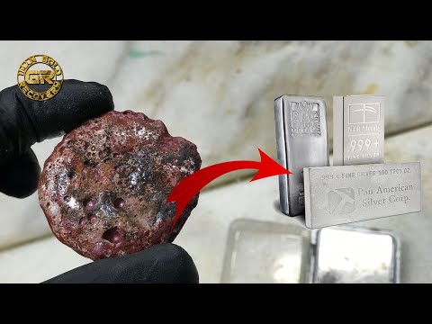 Видео: Очистка серебра с помощью алюминия | Превращение нитрата серебра в металлическое серебро |