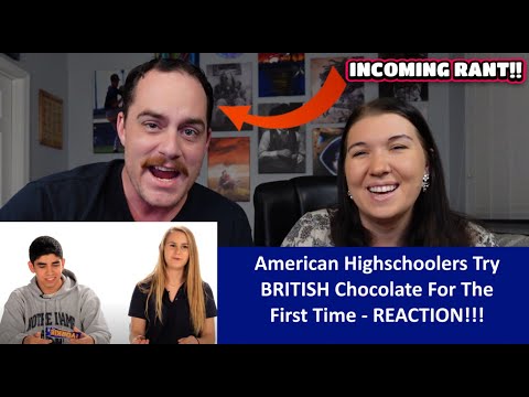 Видео: Реакция американцев на то, что американские подростки пробуют британский шоколад РЕАКЦИЯ