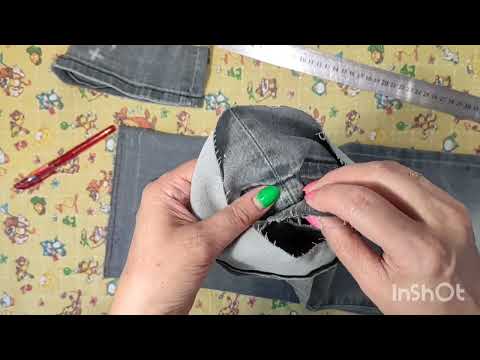 Видео: Как удлинить джинсовые брюки?!