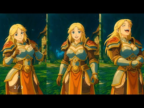 Видео: Аллоды Онлайн - Ghibli style | AI Video