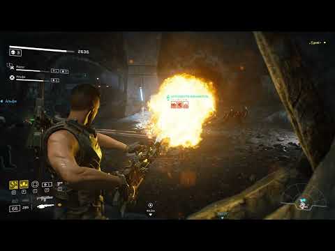 Видео: aliens fireteam elite с другом Титаны под землёй