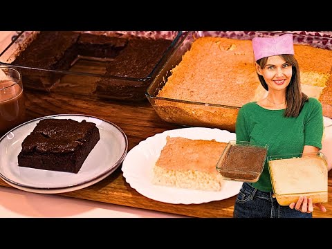 Видео: Кох – простой старинный рецепт самого сочного манного торта: классический и шоколадный