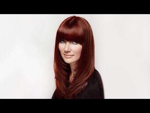 Видео: Cтрижка голливуд с каскадом с полукруглой челкой