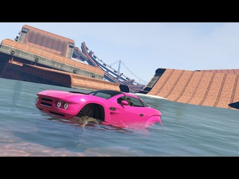 Видео: ДИКИЕ РАМПЫ И ТРАМПЛИНЫ НА ВОДЕ - ГОНКИ GTA 5 - КАРТЫ НА ПРОХОЖДЕНИЕ