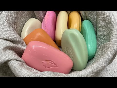 Видео: Asmr Soap cutting | Soap Carving | Резка мыла | АСМР | Видео для сна | sleep video | dry soap