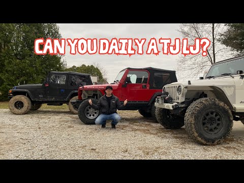 Видео: Можно ли ежедневно ездить на Jeep Wrangler TJ LJ 1997-2006 годов?