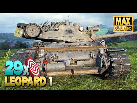 Видео: Леопард 1: АНИМЕ СНАЙПЕР - 105 - Мир танков