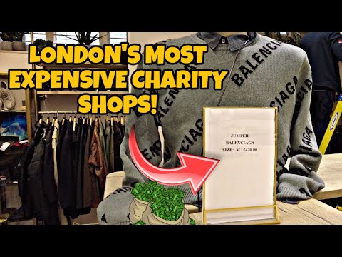 Видео: Я посетил самые дорогие благотворительные магазины Лондона. Цены там завышены?
