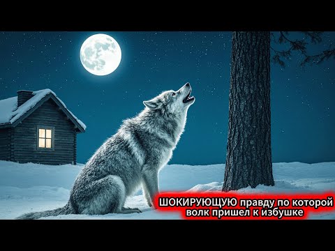 Видео: РЕАЛЬНУЮ причину, по которой волк пришел к избушке охотника, это не еда. Топ 10 историй