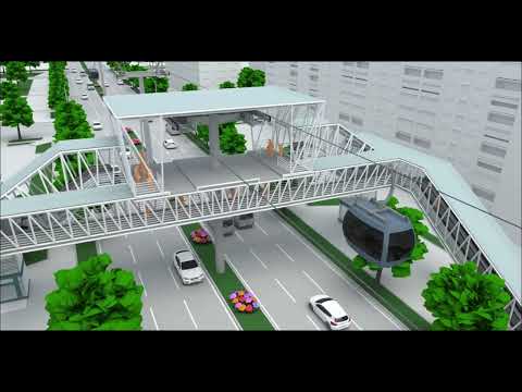 Видео: Городские канатные дороги Часть 1