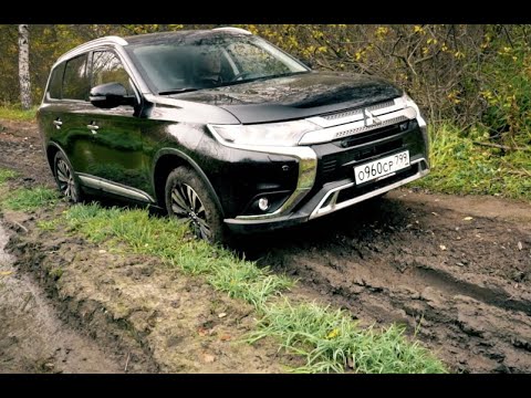 Видео: Mitsubishi Off-Road. Outlander. Колея