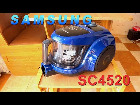 Видео: Обзор пылесоса Samsung SC4520 / Samsung SC4520 vacuum cleaner review