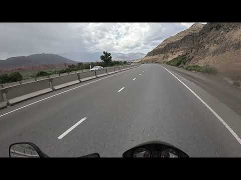 Видео: Одиночный дальняк из Красноярска на Памир на Bajaj Boxer 150 X. Часть 6.2. Шестой день в пути.