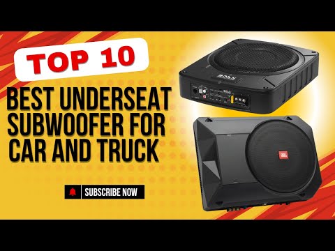 Видео: 10 лучших сабвуферов для установки под сиденьем со встроенным усилителем для глубоких басов | Car...