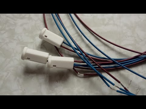 Видео: Как сделать проводку на три патрона G4.