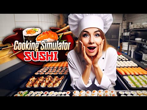 Видео: САМЫЕ БЫСТРЫЕ СУШИ В РЕСТОРАНЕ // Cooking Simulator Sushi DLC