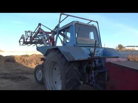 Видео: На каких скоростях трогается МТЗ-80гружёный. Сена больше нет!
