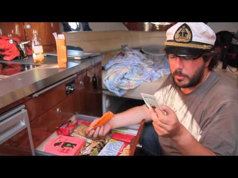 Видео: О еде на яхте Эсмеральдусик