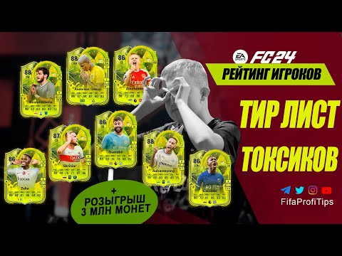 Видео: ТИР ЛИСТ Радиоактивных игроков EA FC 24 Radioactive