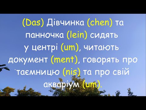 Видео: Як запам'ятати німецькі слова среднього роду  Лайфхак