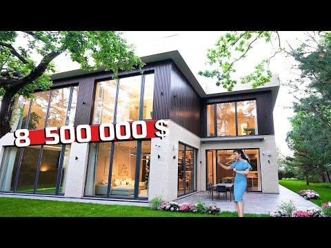 Видео: ЛУЧШИЙ ДОМ РУБЛЕВКИ! Бассейн, умный унитаз и 3 кухни! Обзор 850м2 в Жуковке, КП Резиденция Авиатор