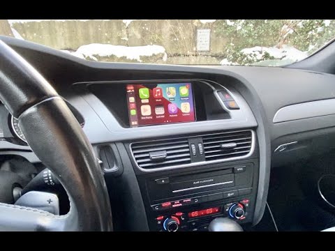 Видео: Установка AppleCarplay на Audi A4/S4 B8/B8.5 - (RSNAV)