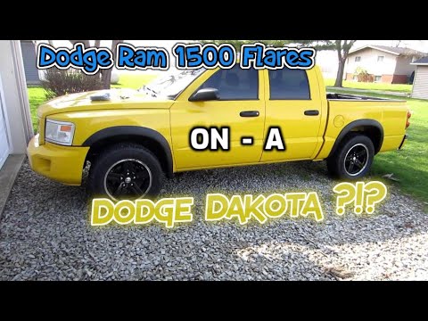 Видео: Dodge DAKOTA с расширителями крыльев Dodge RAM!? (СЭКОНОМИЛ ДЕНЬГИ)$$ Cover Rust!