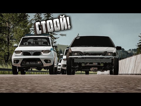 Видео: ПОГОНЯ ЗА ПЕРЕКУПОМ ОТ ПЕРВОГО ЛИЦА! ТЕСТИМ НОВЫЙ РУЛЬ! - BeamNG Drive