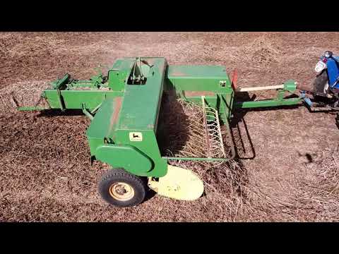 Видео: Преспідбирач John Deere 336