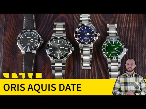 Видео: Oris Aquis Date - какой размер выбрать?
