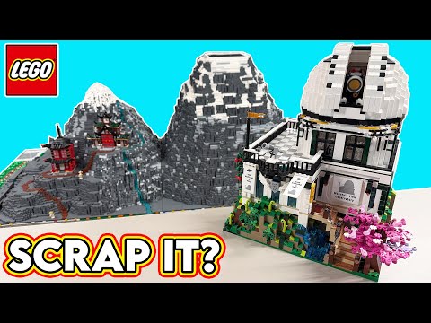 Видео: Утилизировать обсерваторию LEGO Mountain View?