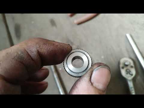 Видео: Изготовление накатки из ролика от трещетки.