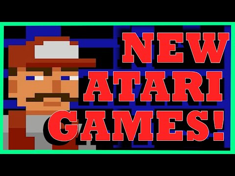 Видео: СОВЕРШЕННО НОВЫЕ ДОМАШНИЕ ИГРЫ ДЛЯ ATARI 2600?