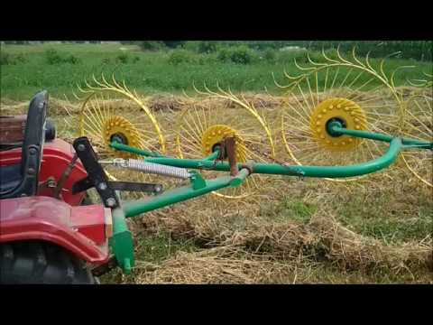 Видео: Грабли-ворошилки и Синтай 220