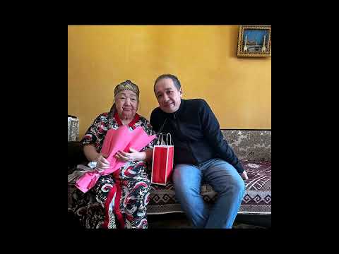 Видео: Навестили  Народную Артистку Каз.ССР Нурбуви Маметову.