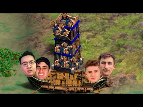 Видео: Турнир мечты: 1/4 Yo vs Hearttt и Lewis vs Sebastian [Age of Empires 2]