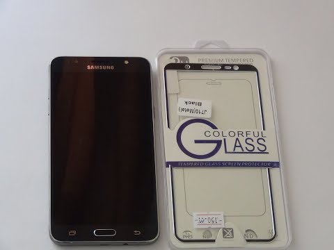 Видео: Как наклеить защитное стекло на Samsung J7 2016