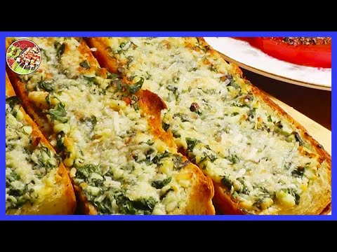 Видео: Горячий и ароматный чесночно - сырный багет за 10 минут..Просто, очень вкусно, недорого!