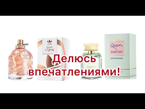 Видео: Antonio Banderas Queen of Seduction и Adidas Born Original for Her. Делюсь впечатлениями! 🔮