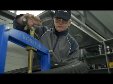 Видео: Часть 2. Правильный ремонт шины, боковой порез с материалами Rossvik