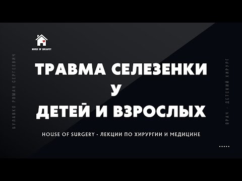 Видео: Травма селезенки у детей и взрослых | Классификация | Диагностика |Лечение | Лекции по хирургии