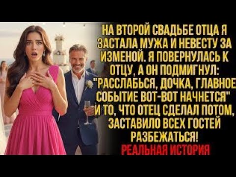 Видео: На второй свадьбе отца я застала мужа с невестой. Но то, что мой отец сделал потом, был шок…!