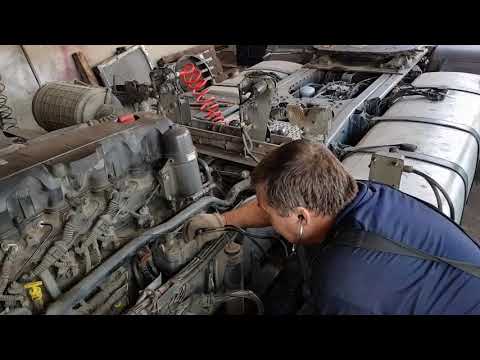 Видео: DAF 105  -  треск в моторе