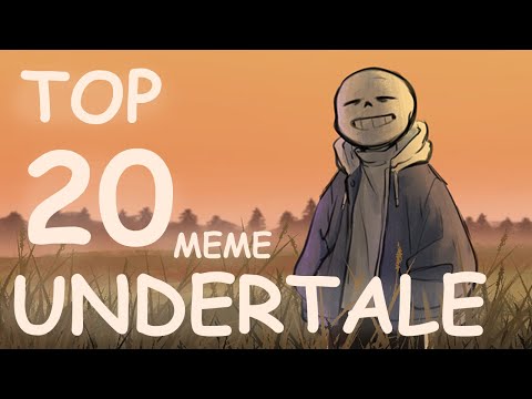 Видео: Top 20 meme Undertale/Топ 20 меме Андертейл