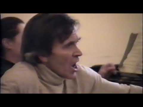 Видео: Мастер-класс В.О. Семенюка:«Песни и пляски смерти» Мусоргского  для хора в транскрипции А. Ларина